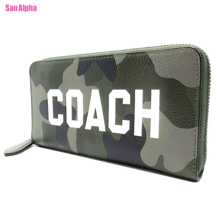 楽天市場】【1000円OFFクーポン】COACH コーチ 長財布 メンズ カモ 