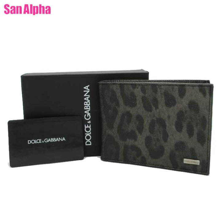 楽天市場】ドルチェ＆ガッバーナ 財布 二つ折り財布(小銭入れ無  