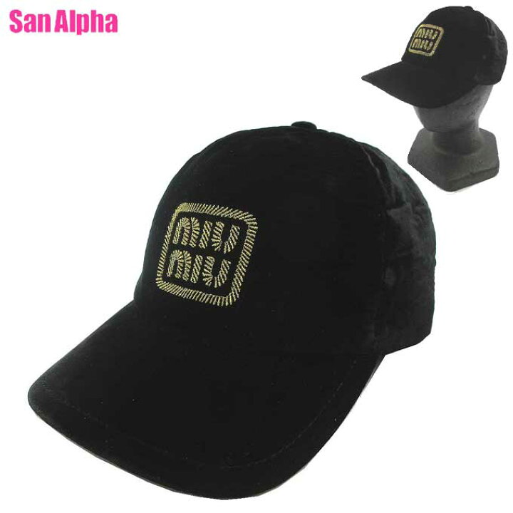 楽天市場】【10%OFF 5/21 AM9:59迄】ミュウミュウ 帽子 キャップ MIU 