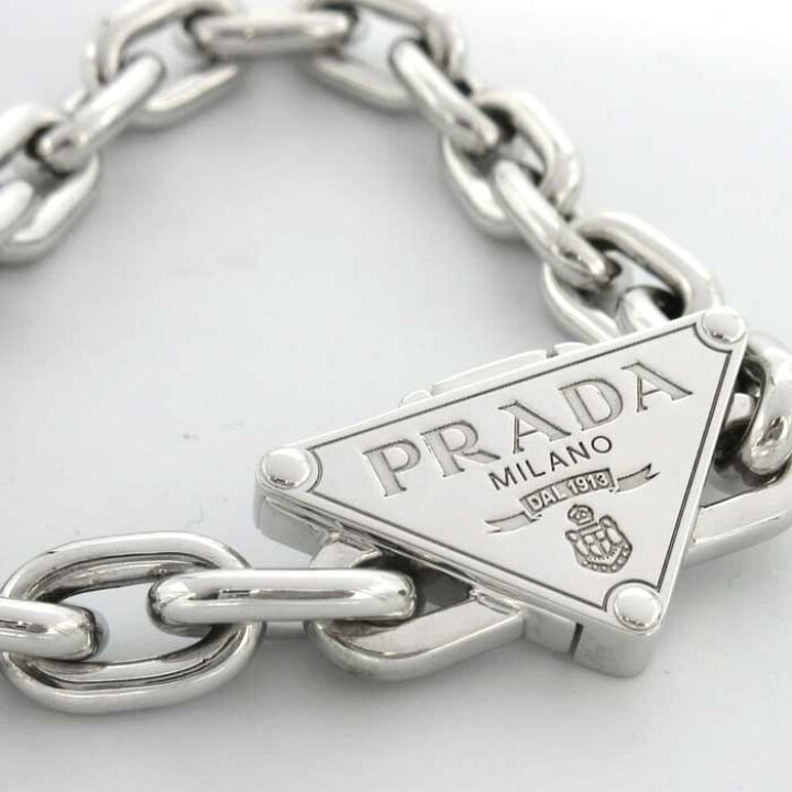 楽天市場】プラダ ブレスレット アクセサリー PRADA トライアングル  