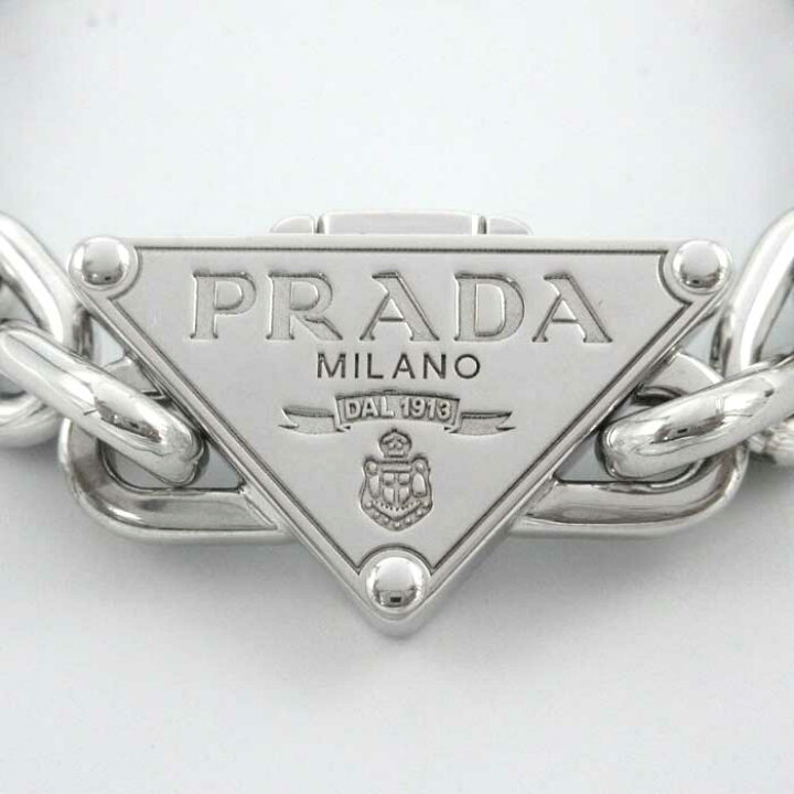 楽天市場】プラダ ブレスレット アクセサリー PRADA トライアングル  