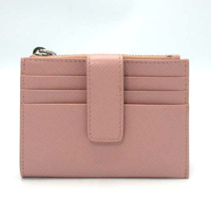 楽天市場】プラダ カードケース PRADA サフィアーノレザー 三角  