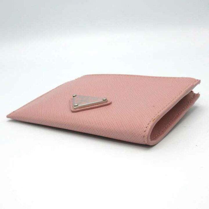 楽天市場】プラダ カードケース PRADA サフィアーノレザー 三角  