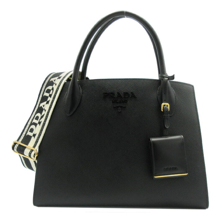 楽天市場】プラダ バッグ ハンドバッグ PRADA サフィアーノ レザー  