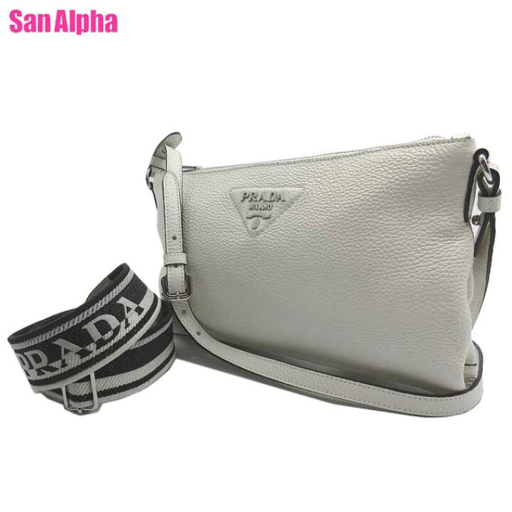 楽天市場】プラダ バッグ ショルダーバッグ PRADA レザー 