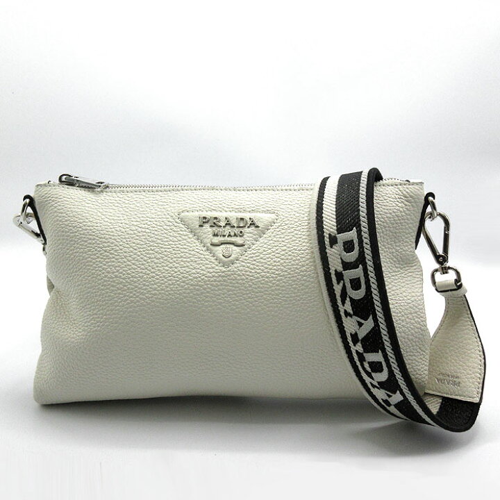 楽天市場】プラダ バッグ ショルダーバッグ PRADA レザー 