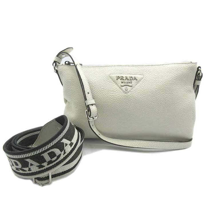 楽天市場】プラダ バッグ ショルダーバッグ PRADA レザー 