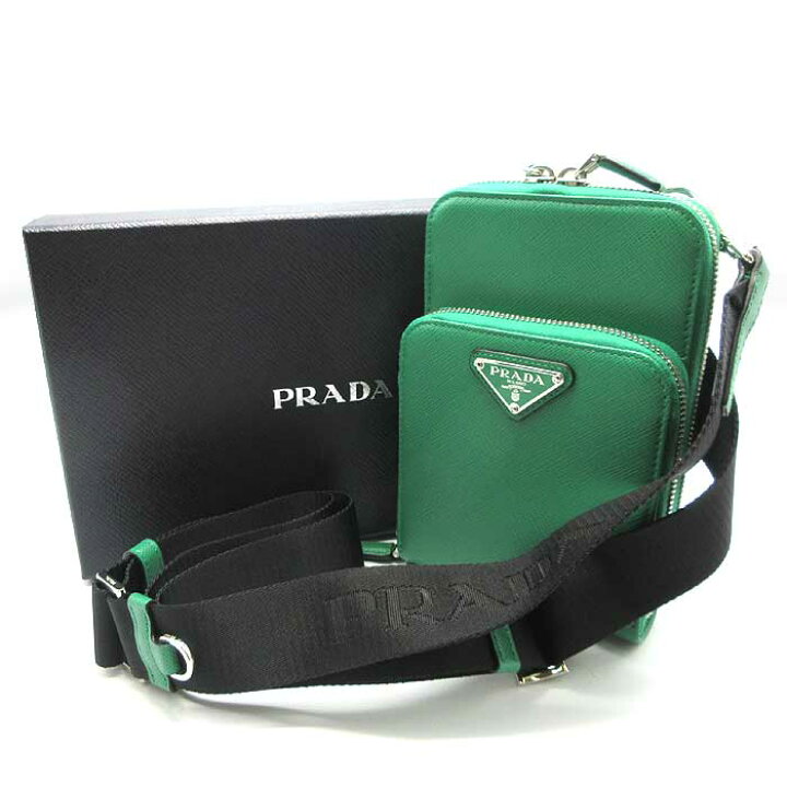 楽天市場】プラダ バッグ ショルダーバッグ PRADA サフィアーノ レザー 