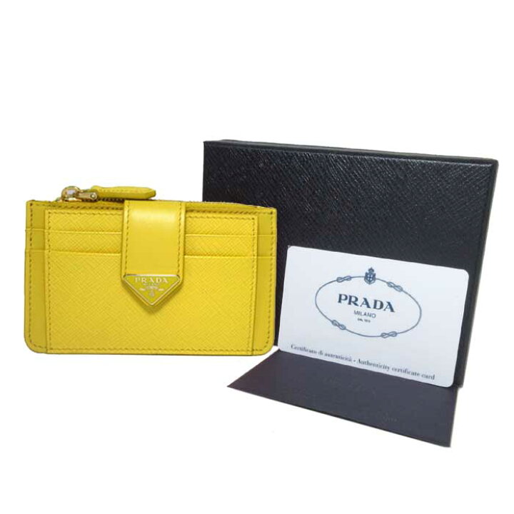 楽天市場】プラダ カードケース PRADA サフィアーノ タブ 