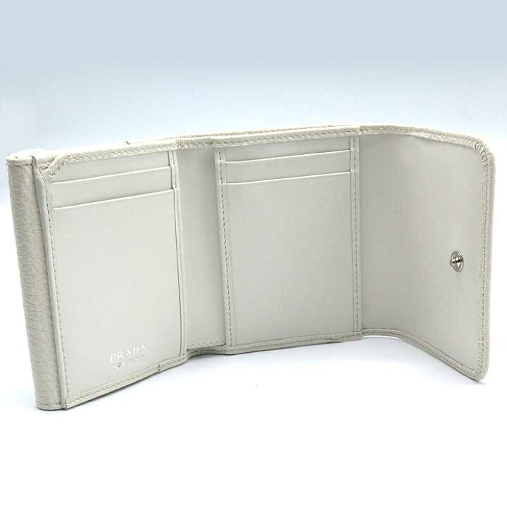 楽天市場】プラダ 財布 三つ折り財布 (小銭入れあり) PRADA PORTAF  