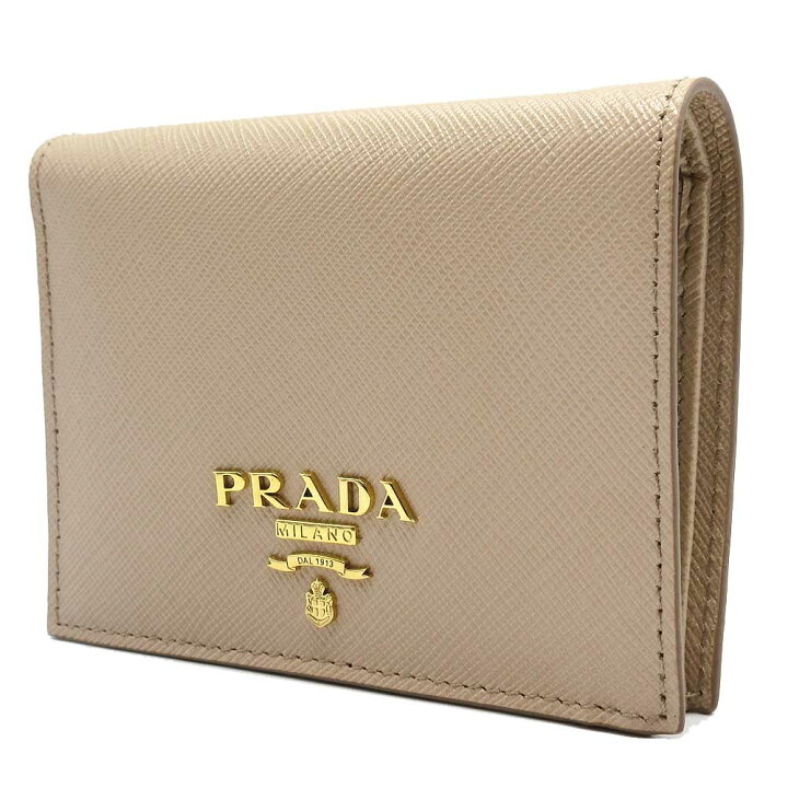 楽天市場】プラダ 財布 二つ折り財布 (小銭入れあり) PRADA PORTAF.P  