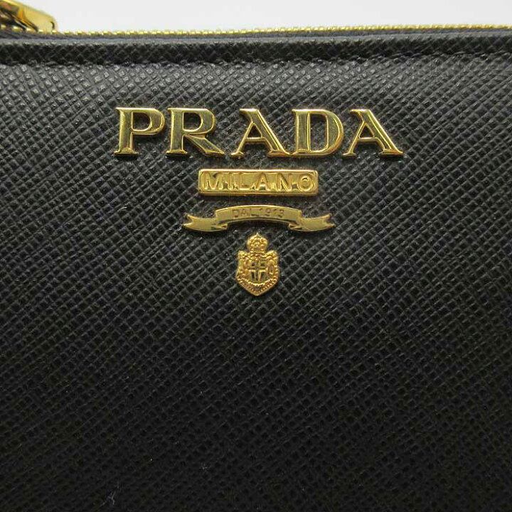 楽天市場】PRADA プラダ 二つ折り財布 レディース コンパクト