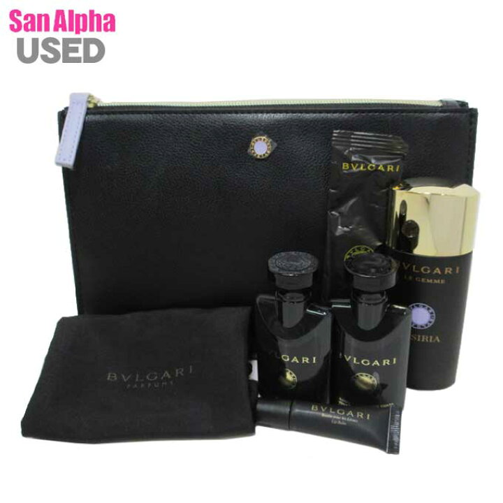 楽天市場】【中古（SAランク / タイプ1）】ブルガリ ポーチ BVLGARI  