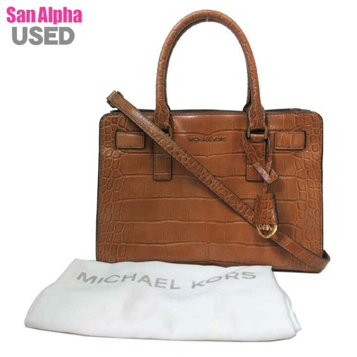 MICHAEL KORS クロコダイル風ハンドバッグ 【公式通販】
