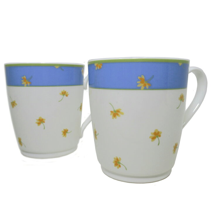 楽天市場】【中古（SAランク）】ティファニー 花柄 マグカップ バレー 