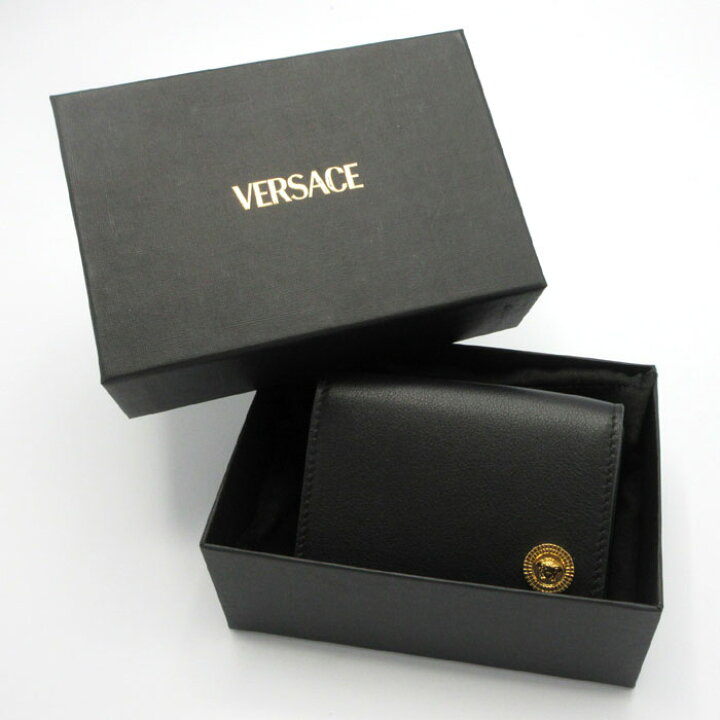 楽天市場】ヴェルサーチェ 財布 三つ折り財布 VERSACE メデューサ ロゴ  