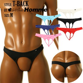 ラポームオム 日本製 セクシービキニ 下着 ショーツMFS生地 フロントオープン 前アキ Tバックビキニ 肌触りが凄く良いストレッチ生地 伸縮性に優れた生地 メンズ 男性用ビキニ アンダーウェア パンツ