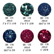 【メール便OK！】【ラウンド・ホログラム】【ERIKO＊NAIL】エリコネイルジュエリーコレクション（ERI-171…