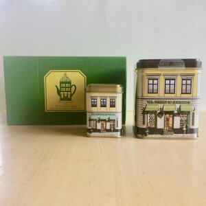 【北欧紅茶クラシック缶とミニ缶 箱入りギフト】茶葉 高品質 セーデルブレンド アールグレイスペシャル 約5センチ角・高さ6.5 手のひらサイズのミニ缶 約9.5センチ角のクラシック缶 スウェ