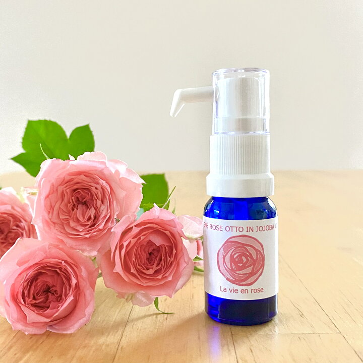 楽天市場 ローズ 精油 3 希釈 華やかに香るローズオイル10mlこだわりローズオットーオイル薔薇水や美容オイルに一滴厳選 ローズ 精油 3 砂漠の宝 ホホバ97 で希釈した100 ピュア ローズ アロマオイル完全無添加の贅沢と安心 La Vie En Rose