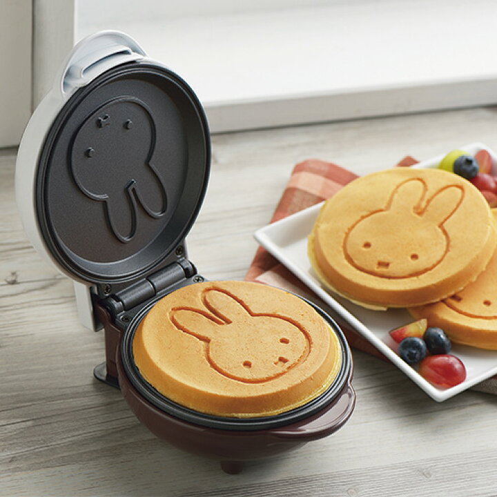楽天市場 ミッフィー キッチン グッズ キャラクター かわいい焼き目がつくパンケーキメーカー Db 6 ホットケーキ Miffy うさこちゃん 家電 調理 朝食 おやつ かわいい ギフト ギフトショップのパレット