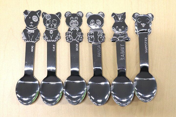 楽天市場】【入荷待ち】アニマル ランチスプーン(イヌ/ネコ/クマ 