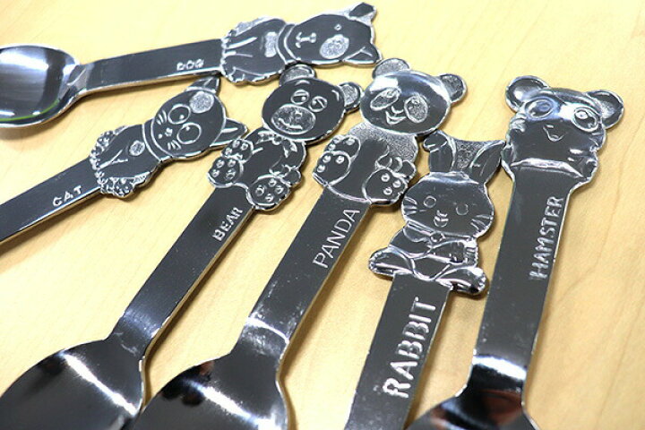 楽天市場】【入荷待ち】アニマル ランチスプーン(イヌ/ネコ/クマ 