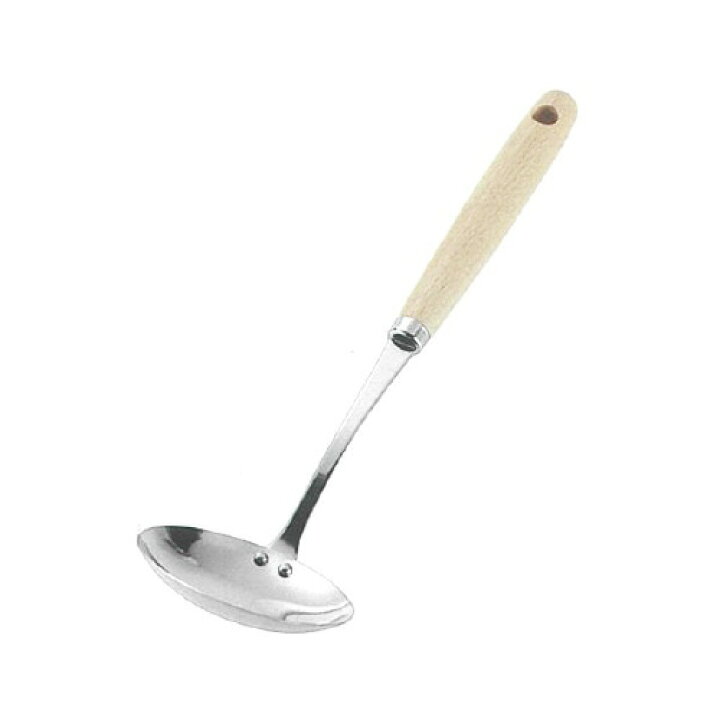 楽天市場 なべ友 卓上木柄お玉 Nbt 1 ステンレス お玉 さじ キッチンツール レードル 鍋のお供 下村工業 日本製 ギフトショップのパレット