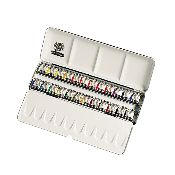 楽天市場】シュミンケ アカデミー ハーフパン24色セット 2面パレット  