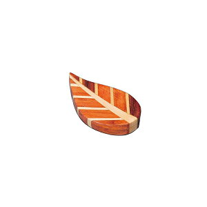 木製箸置き 寄木 木の葉 (H-44) 天然木 ウッド ナチュラル 卓上小物 雑貨 はしおき カトラリーレスト 葉っぱ リーフ 個性派 ギフト【メール便対応】