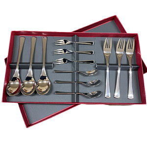 Quartz 18-8XeX Jg[12pcZbg pt (TB-SET05)   Jg[ mH Xg iX JtF Ɩp HΉ Mtg NH[c Yy{zy[֑Ήz