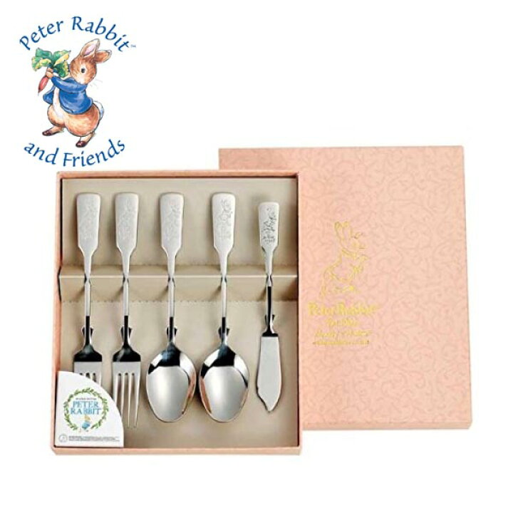楽天市場】ピーターラビット ディナーペアセット5PCS PR-0451 