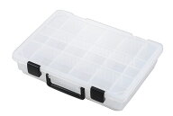 パーツ部品ケース(0489140)収納 ホビー DIY ビーズ ネジ 釘 金具 手芸 アクセサリー 工具 小分け 見える …