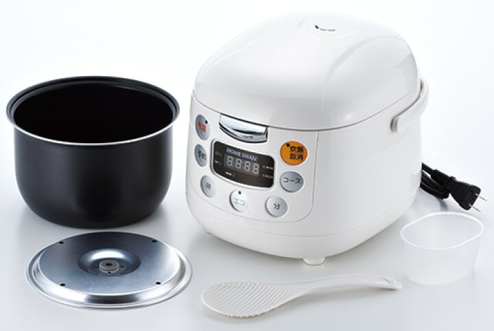 楽天市場】HOME SWAN マイコン式炊飯ジャー3.5合炊き(SRC-35)炊飯器 