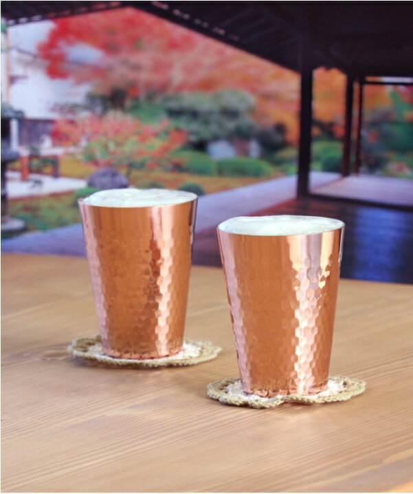 楽天市場】食楽工房 純銅タンブラー450ml (CNE953)ギフト 酒器 鎚目 