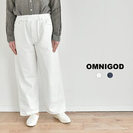 OMNIGOD 10ozデニム 5Pイージールーズジーンズ