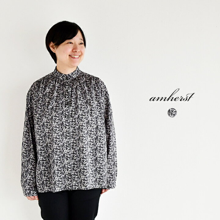 楽天市場】【SALE 30%OFF】amherst リバティプリントダブルカラー 