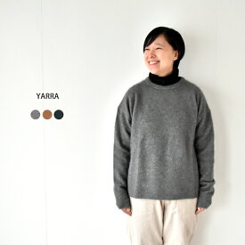 【SALE 50%OFF】YARRA ラクーンブレンドニットプルオーバー