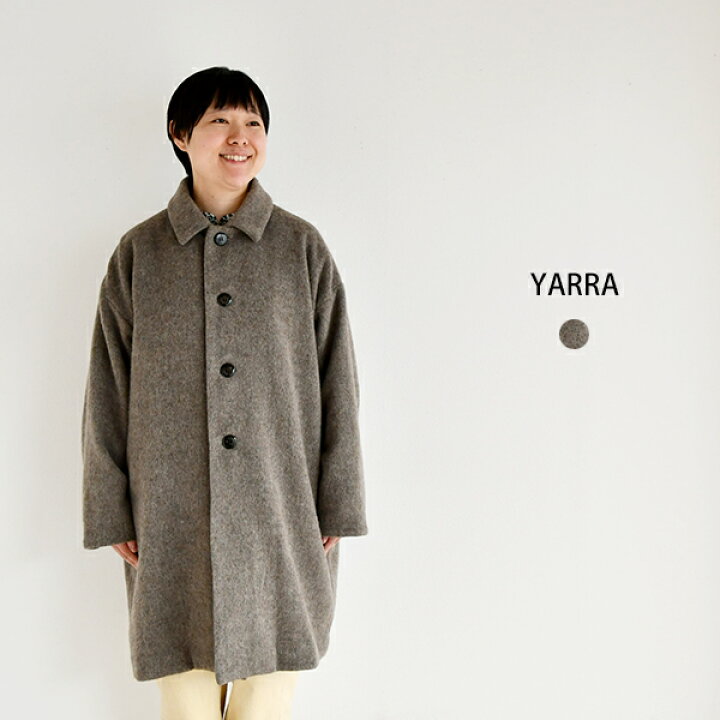 楽天市場】YARRA エコウールミドル丈コート : ラ・エール