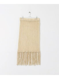 【SALE／60%OFF】fringe mesh skirt LAATO ラート スカート その他のスカート【RBA_E】【送料無料】[Rakuten Fashion]