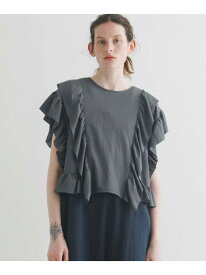 【SALE／30%OFF】frill frill tee LAATO ラート トップス カットソー・Tシャツ ホワイト【RBA_E】【送料無料】[Rakuten Fashion]