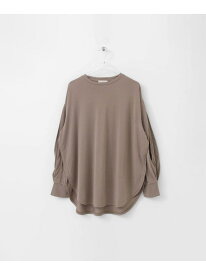 【SALE／70%OFF】ATELIER LONG T-SHIRTS LAATO ラート トップス カットソー・Tシャツ グリーン【RBA_E】[Rakuten Fashion]