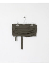 【SALE／50%OFF】belt bare top LAATO ラート トップス その他のトップス ブラウン【RBA_E】【送料無料】[Rakuten Fashion]