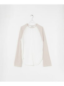 【SALE／50%OFF】sheer long t-shirts LAATO ラート トップス カットソー・Tシャツ ホワイト【RBA_E】【送料無料】[Rakuten Fashion]