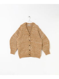 【SALE／60%OFF】mix loose cardigan LAATO ラート トップス カーディガン ブラウン【RBA_E】【送料無料】[Rakuten Fashion]