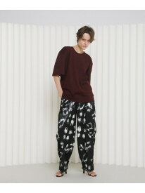 【SALE／50%OFF】black flower pants LAATO ラート パンツ その他のパンツ ブラック【RBA_E】【送料無料】[Rakuten Fashion]