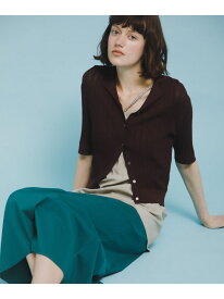 【SALE／20%OFF】knit polo cardigan LAATO ラート トップス ニット グレー ホワイト ブラウン【RBA_E】【送料無料】[Rakuten Fashion]
