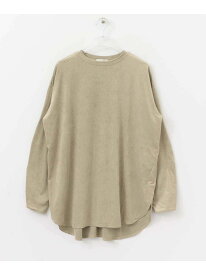 【SALE／70%OFF】SHINY LONG T-SHIRTS LAATO ラート トップス カットソー・Tシャツ ブラウン ホワイト【RBA_E】[Rakuten Fashion]