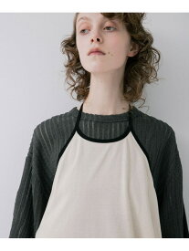 【SALE／30%OFF】holder neck piping knit LAATO ラート トップス キャミソール ベージュ【RBA_E】【送料無料】[Rakuten Fashion]