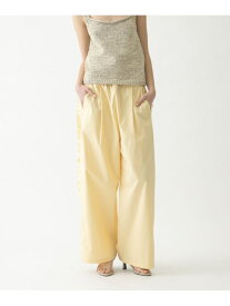 【SALE／20%OFF】side frill pants LAATO ラート パンツ その他のパンツ ブラック イエロー ブラウン【RBA_E】【送料無料】[Rakuten Fashion]